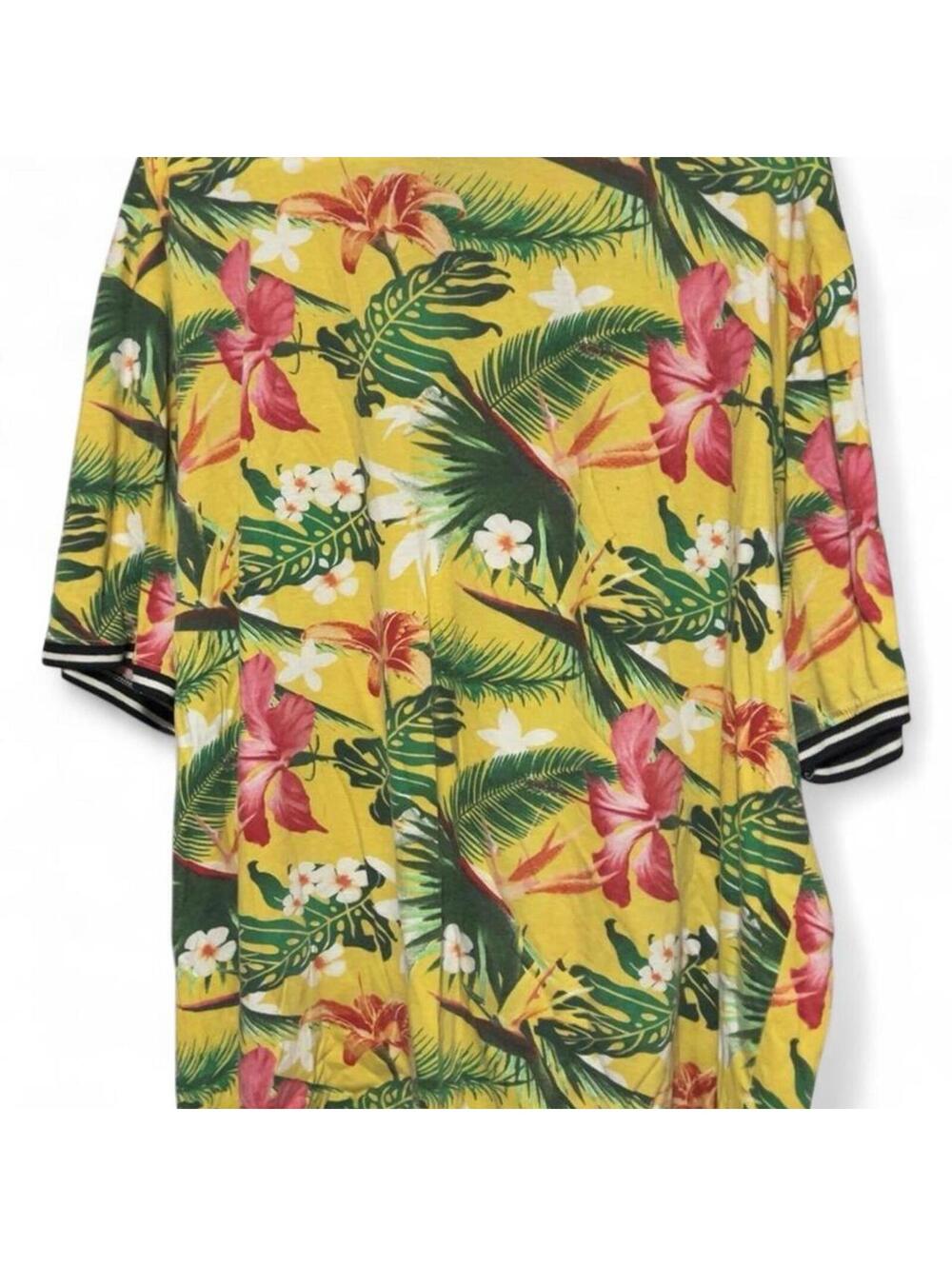 MCM Men's Multi and Yellow Tshirt